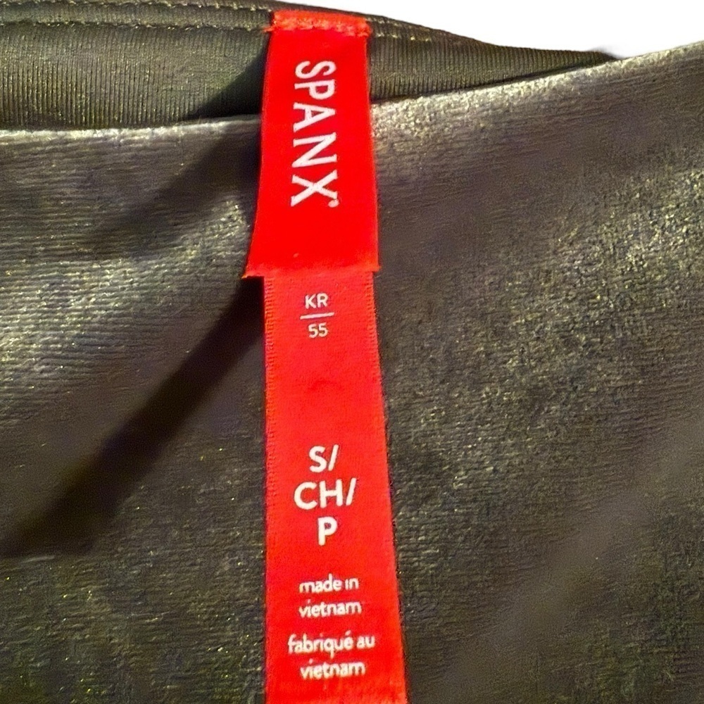 SPANX green velvet leggings - Picture 4 of 8